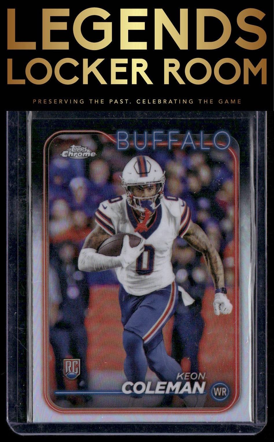 2024 Topps Chrome #209 Keon Coleman Refractor