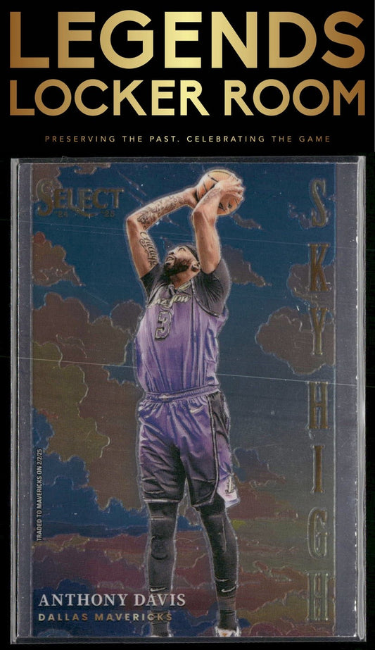 2024-25 Panini Select #16 Anthony Davis Sky High
