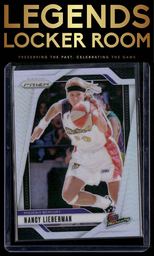2024 Panini Prizm WNBA #139 Nancy Lieberman Silver Prizms