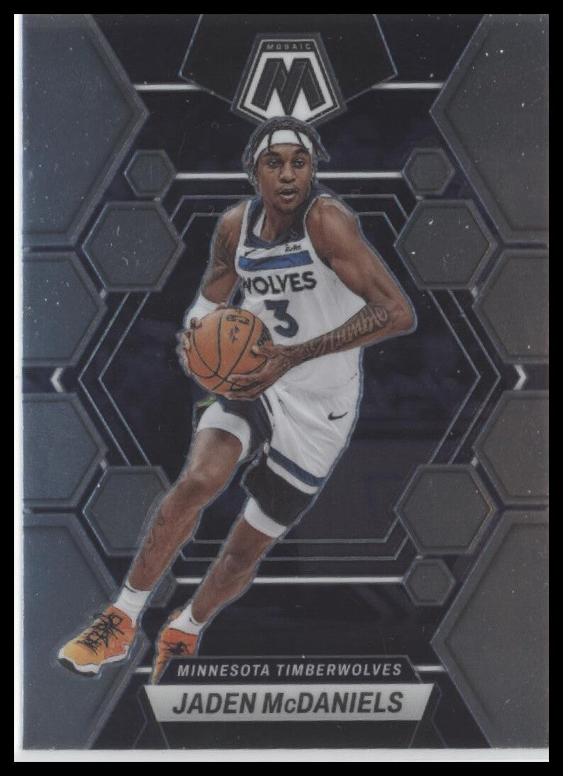 2022-23 Panini Mosaic #58 Jaden McDaniels