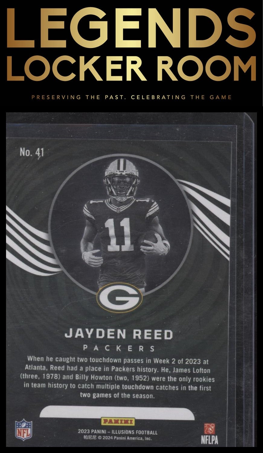 2023 Panini Illusions #41 Jayden Reed