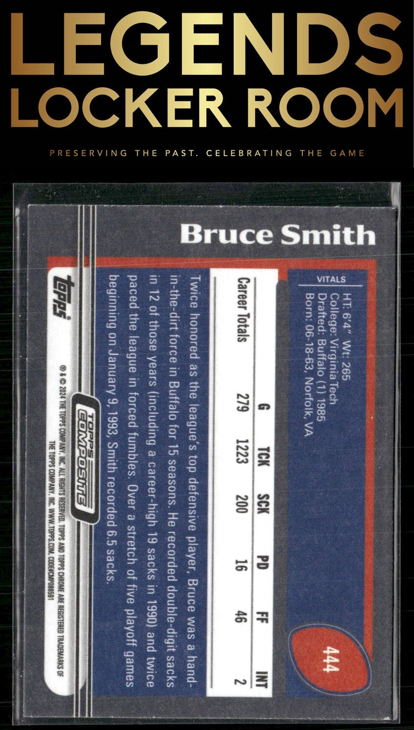 2023 Topps Composite #444 Bruce Smith
