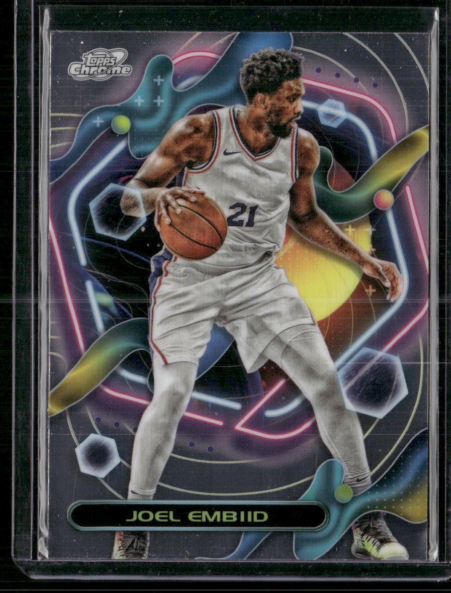 2023-24 Topps Chrome Cosmic #95 Joel Embiid