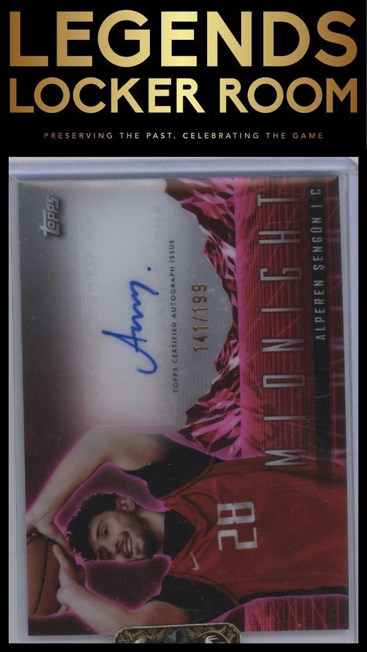 2023-24 Topps Midnight #HS-AS Alperen Sengün Horizon Signatures Twilight #/199