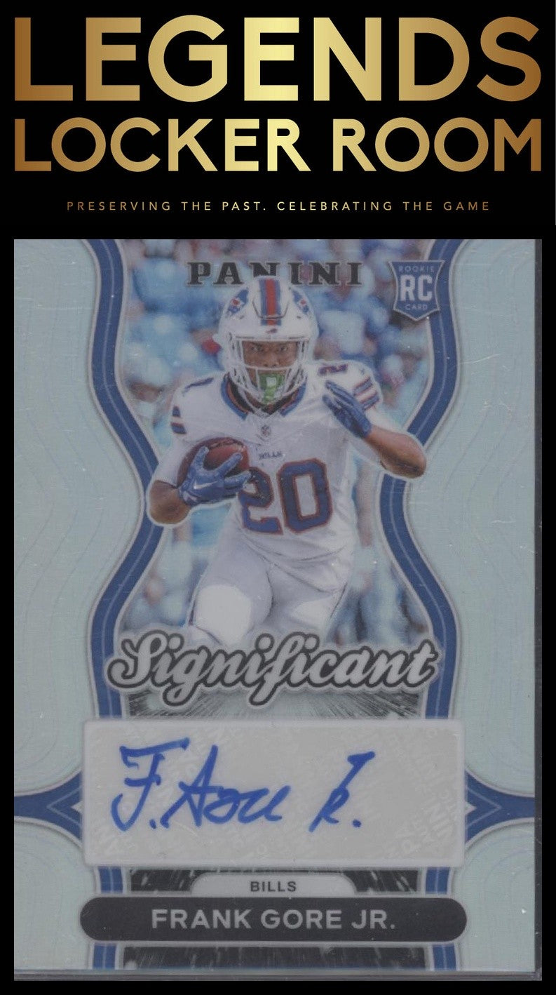 2024 Panini Prizm #SS-FGJ Frank Gore Jr. Significant Signatures