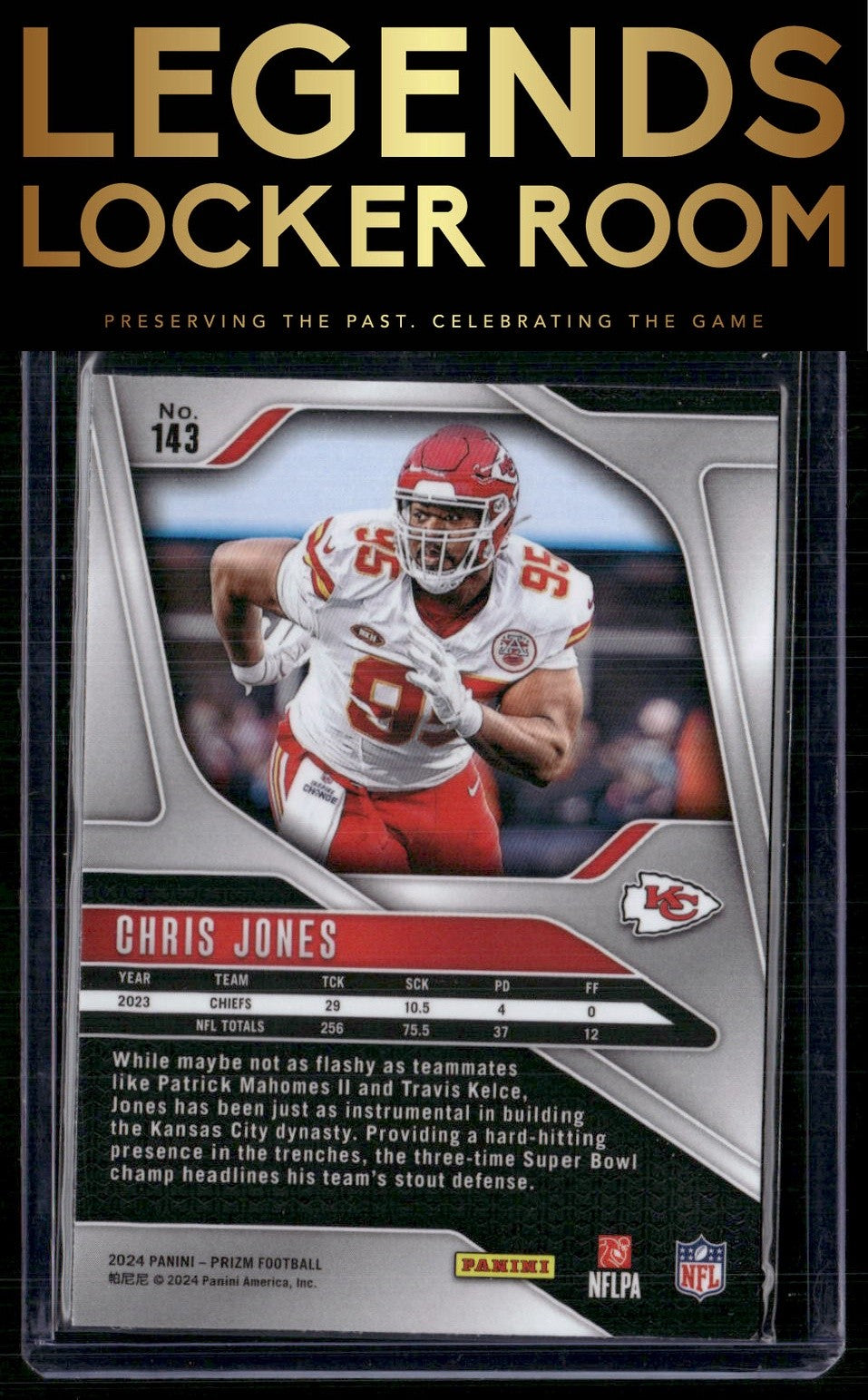 2024 Panini Prizm #143 Chris Jones