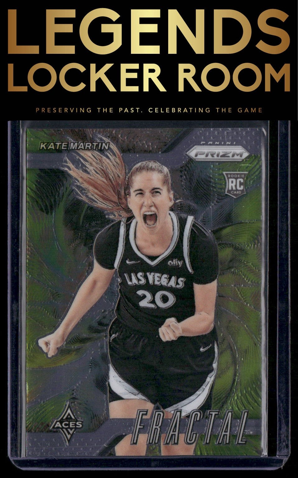 2024 Panini Prizm WNBA #6 Kate Martin Fractal