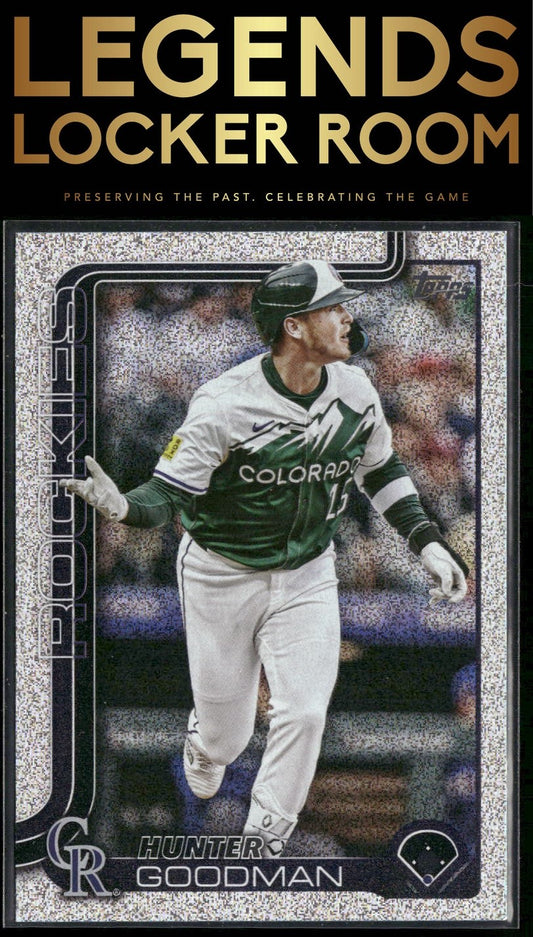 2025 Topps #467 Hunter Goodman Sandglitter