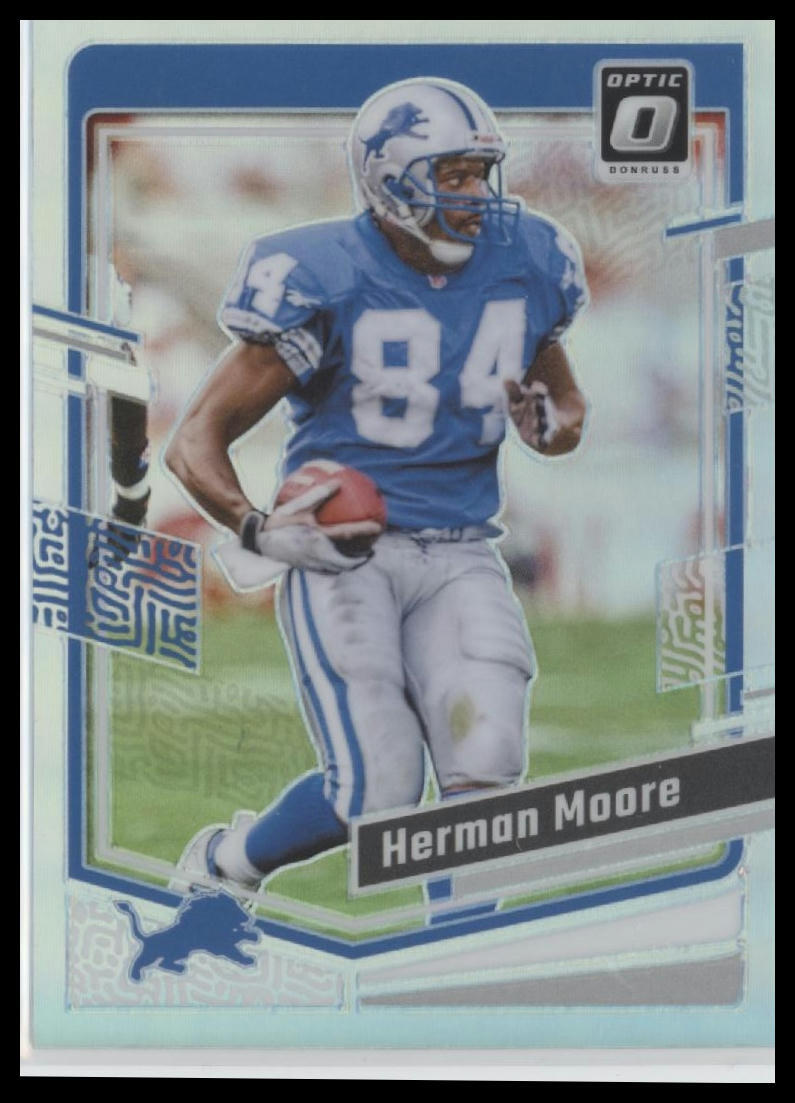 2023 Donruss Optic #61 Herman Moore Prizm Holo