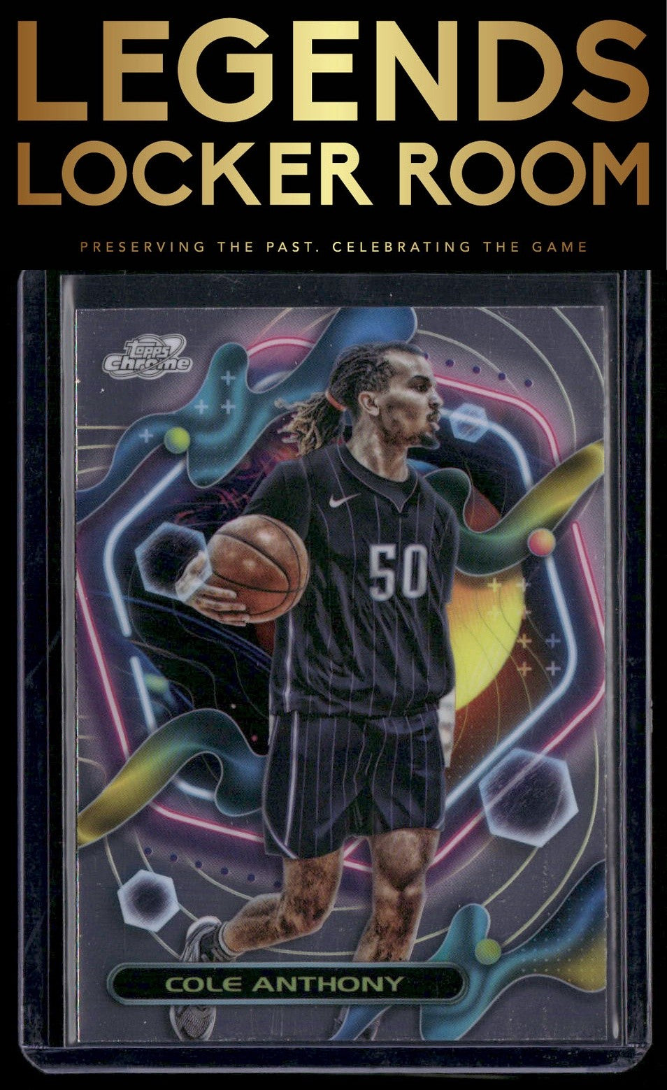 2023-24 Topps Chrome Cosmic #93 Cole Anthony
