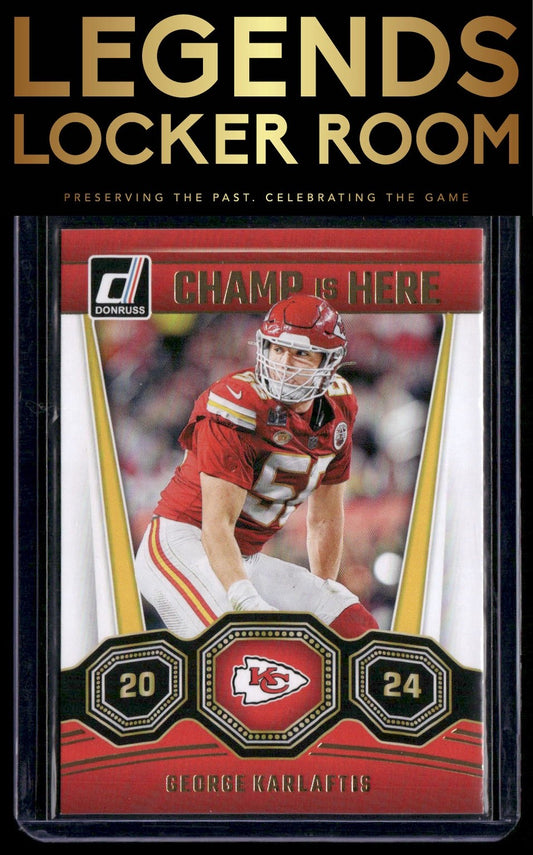 2024 Donruss #16 George Karlaftis Champ is Here