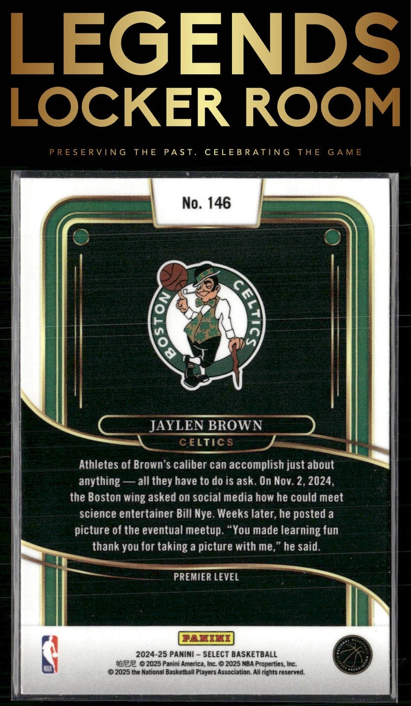2024-25 Panini Select #146 Jaylen Brown
