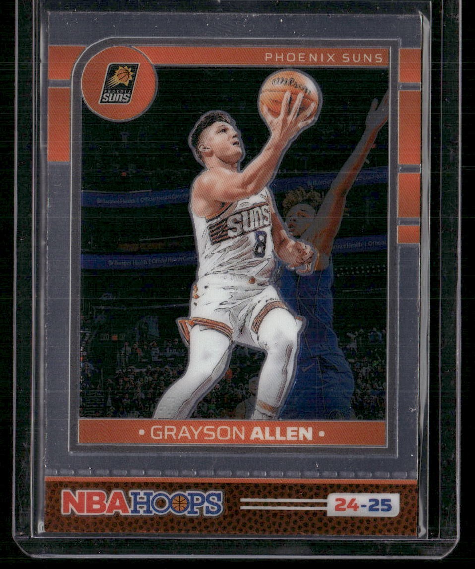 2024-25 Hoops #154 Grayson Allen Premium Prizms Silver