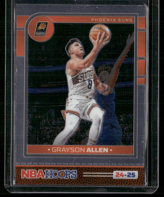 2024-25 Hoops #154 Grayson Allen Premium Prizms Silver