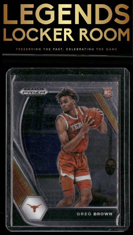 2021 Panini Prizm Draft Picks #27 Greg Brown III