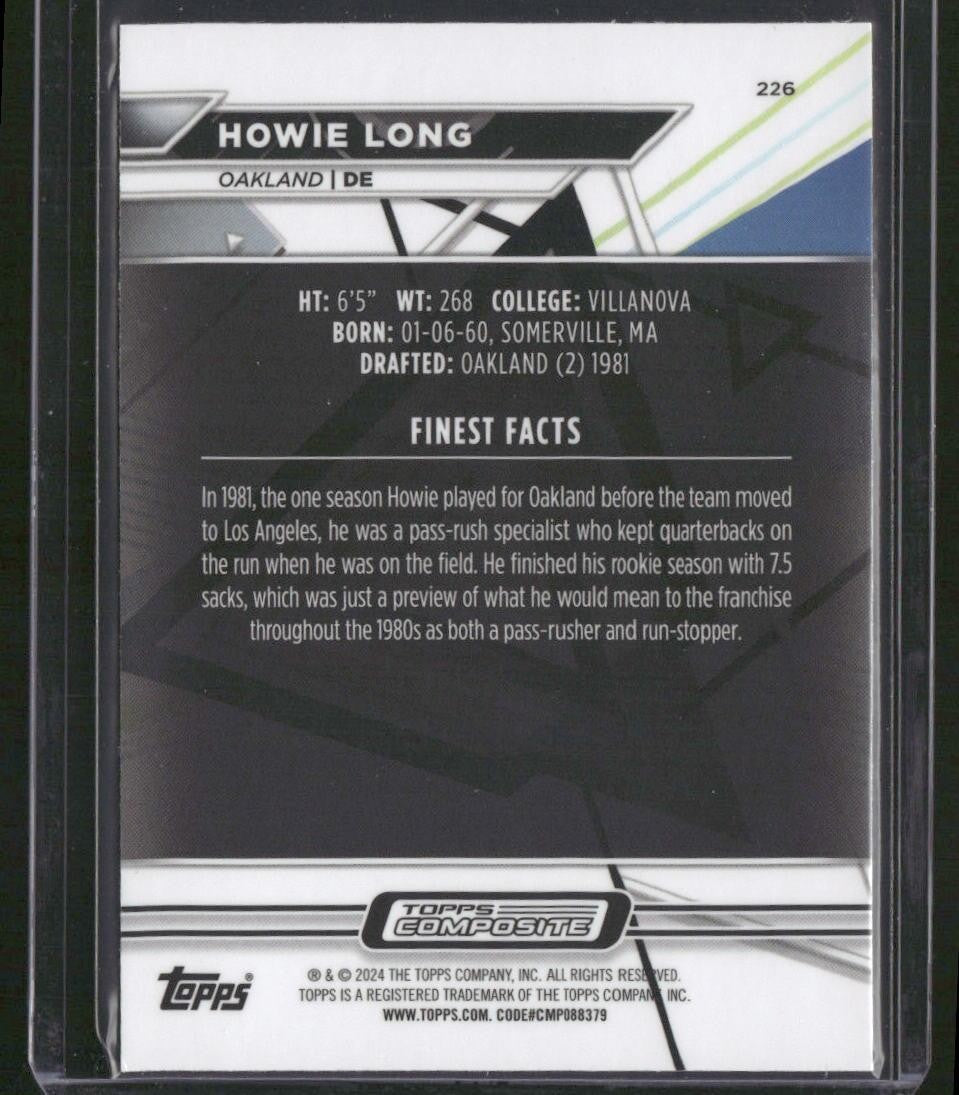 2023 Topps Composite #226 Howie Long