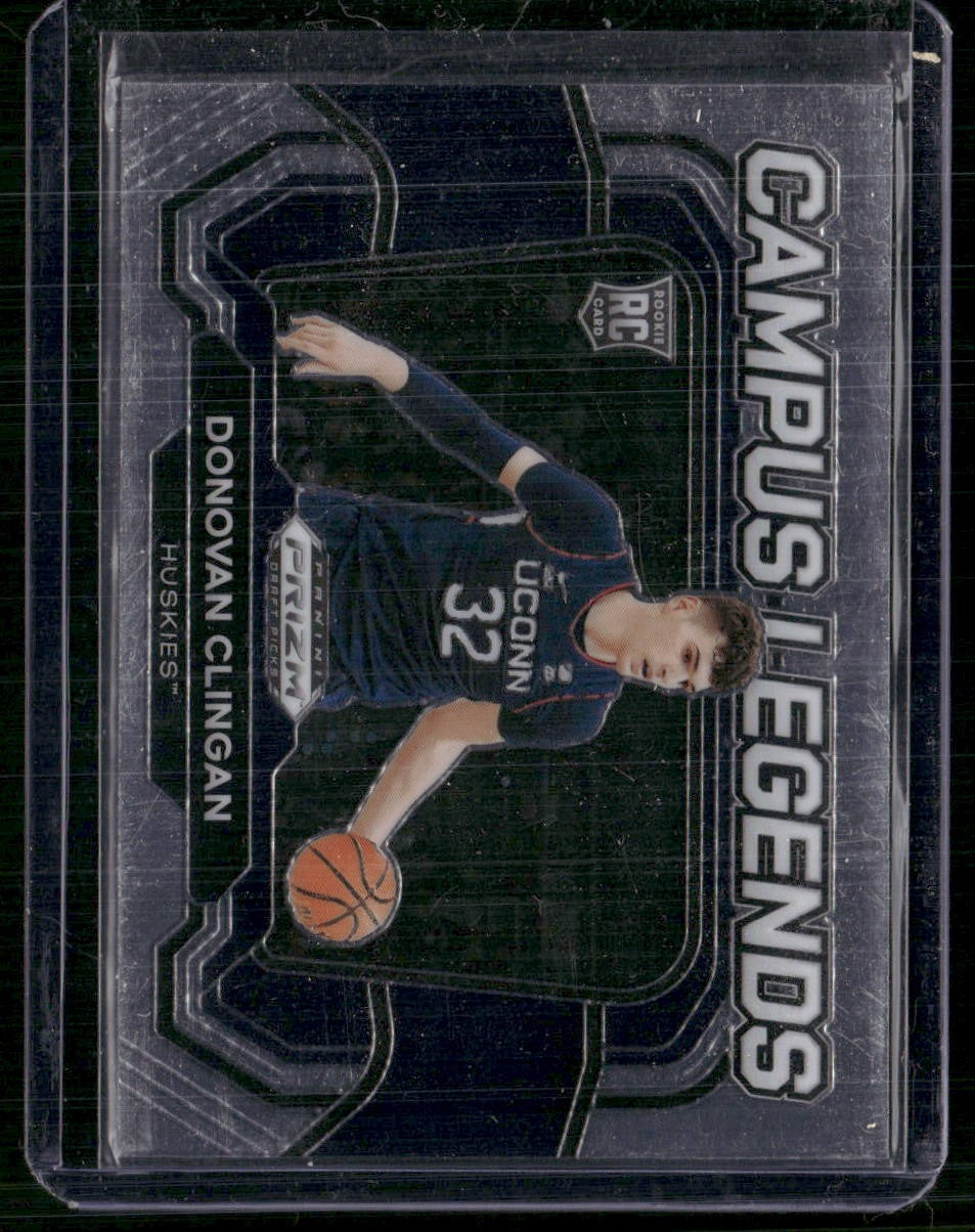 2024 Panini Prizm Draft Picks #9 Donovan Clingan Campus Legends