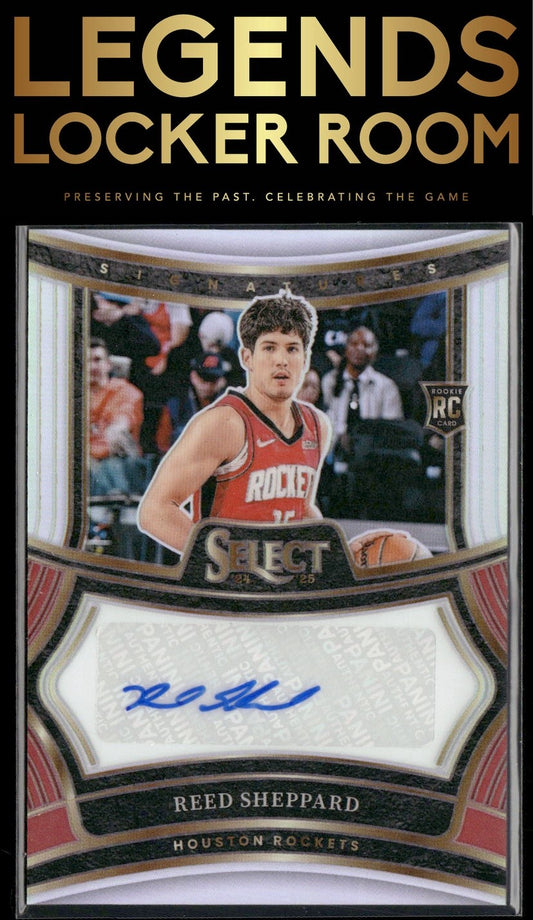 2024-25 Panini Select #RS-SHP Reed Sheppard Rookie Signatures /249
