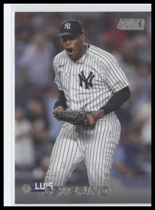 2023 Stadium Club #129 Luis Severino