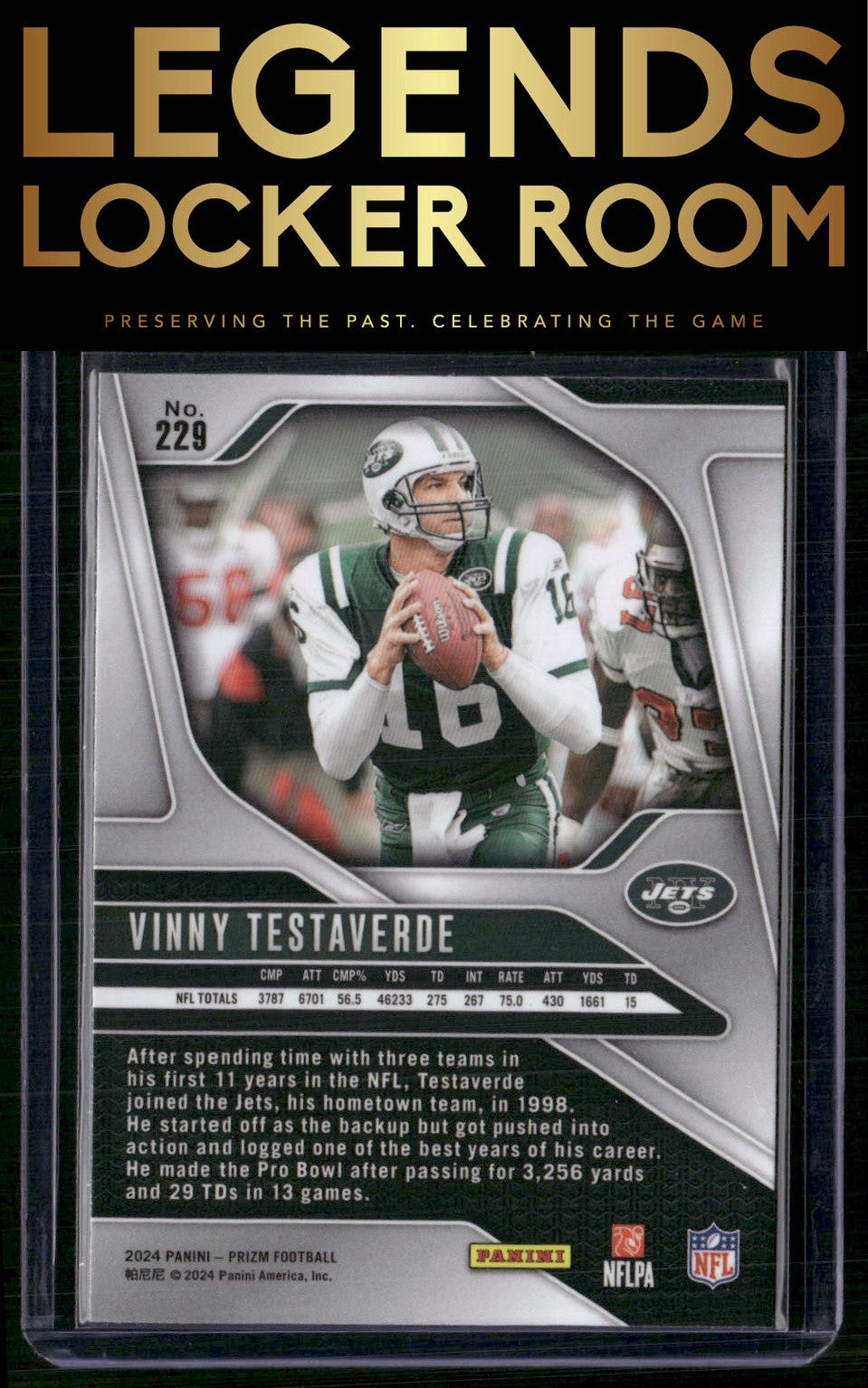 2024 Panini Prizm #229 Vinny Testaverde