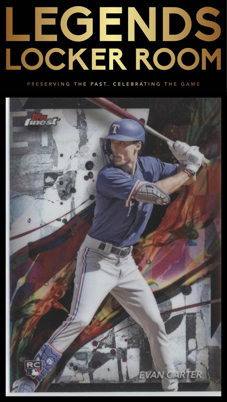 2024 Finest #62 Evan Carter