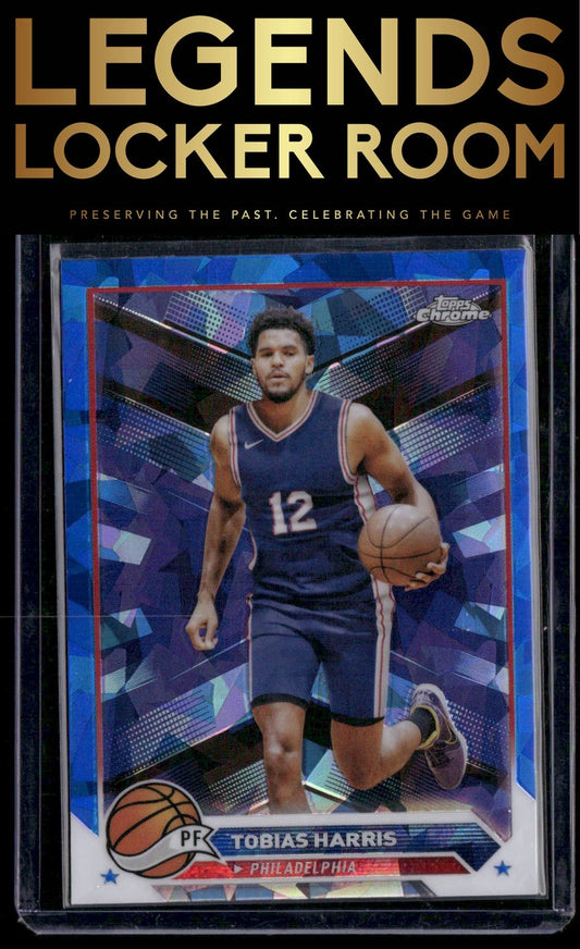 2023-24 Topps Chrome Sapphire Edition #70 Tobias Harris