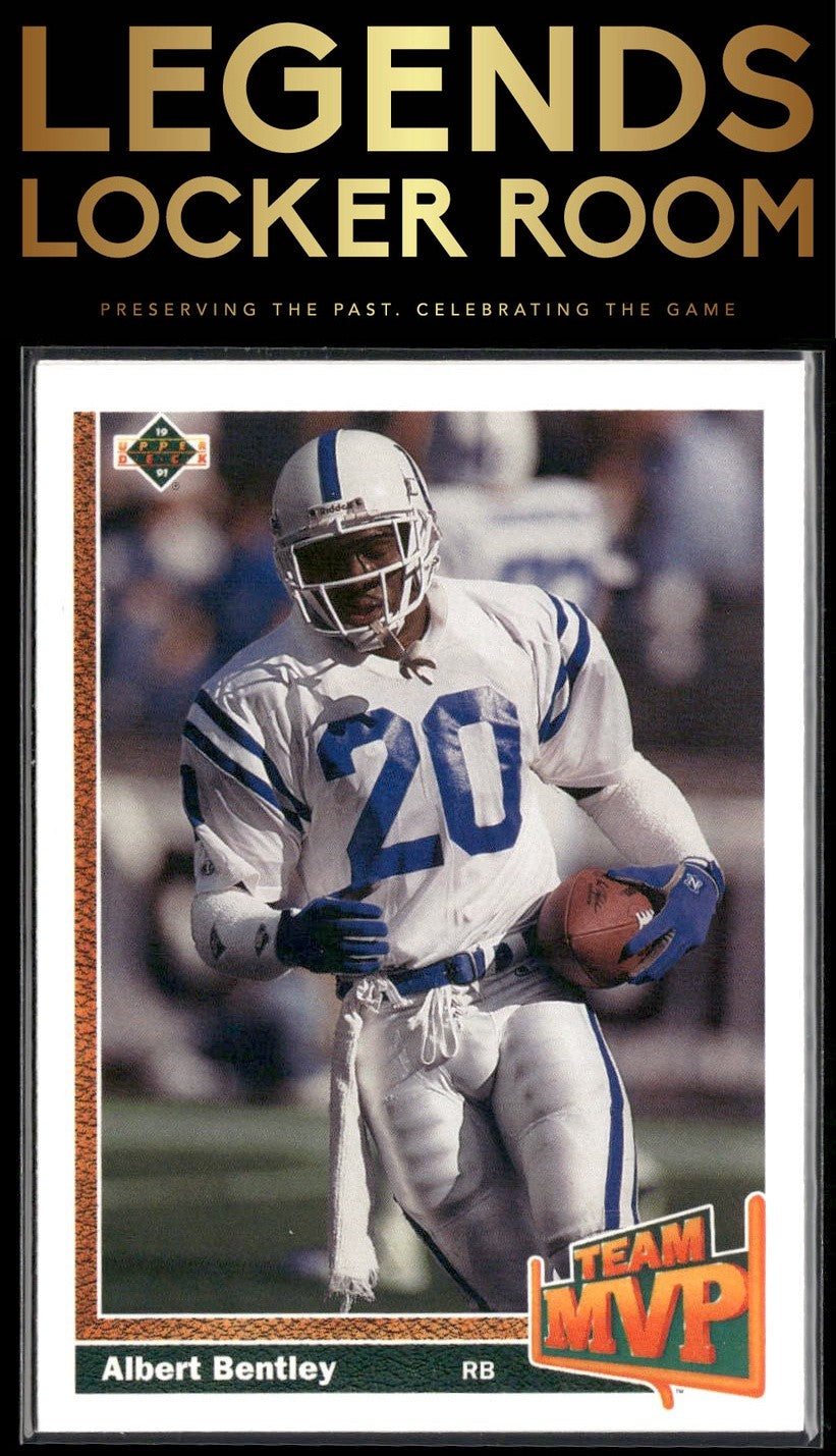 1991 Upper Deck #461 Albert Bentley