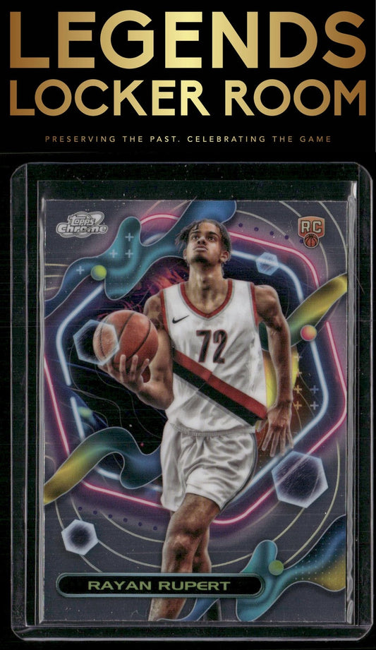2023-24 Topps Chrome Cosmic #188 Rayan Rupert