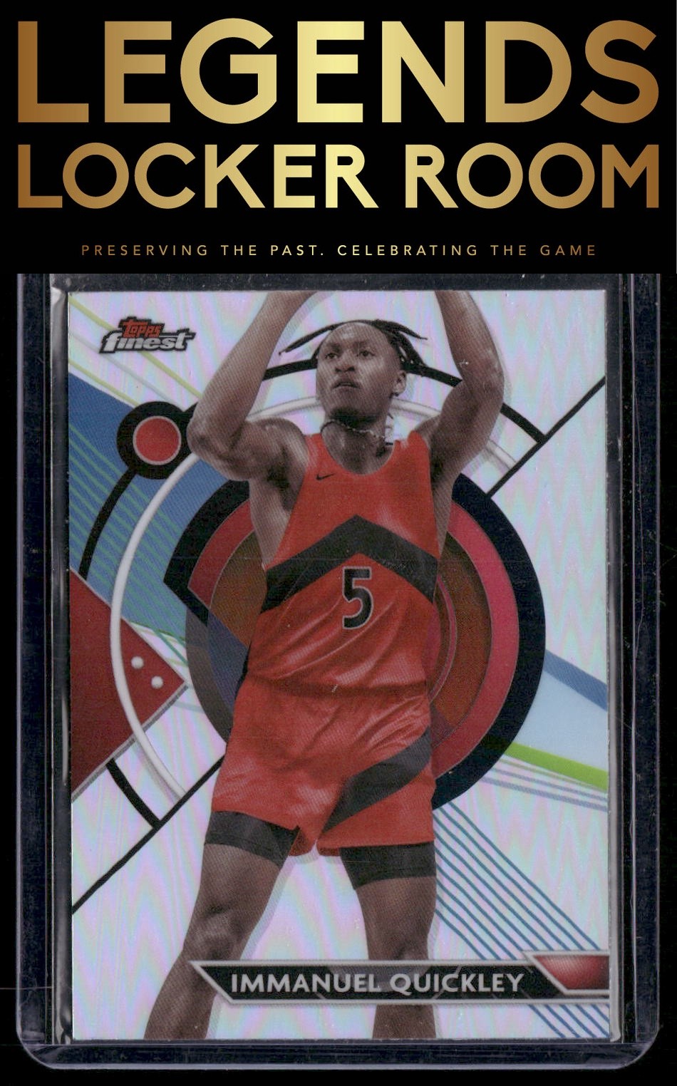 2023-24 Finest #31 Immanuel Quickley Refractors