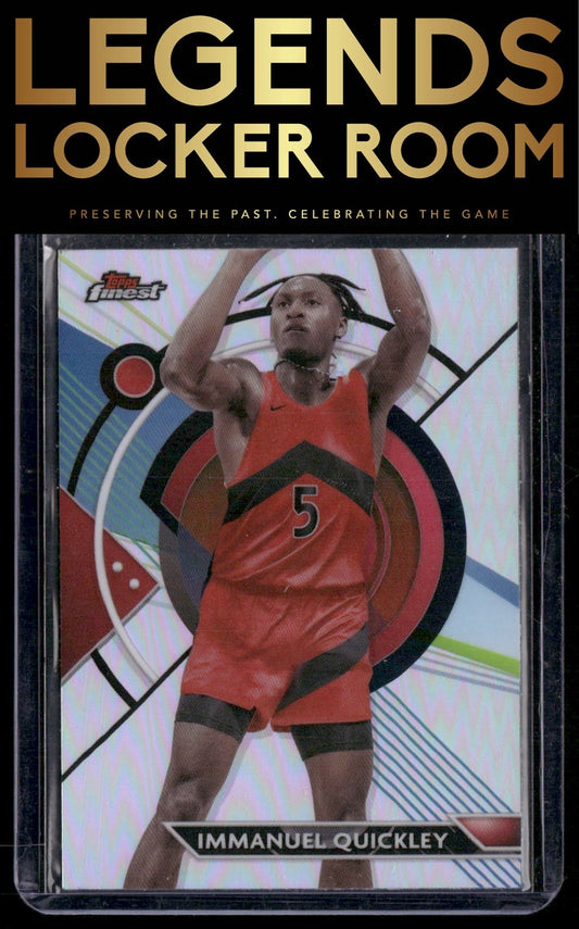 2023-24 Finest #31 Immanuel Quickley Refractors
