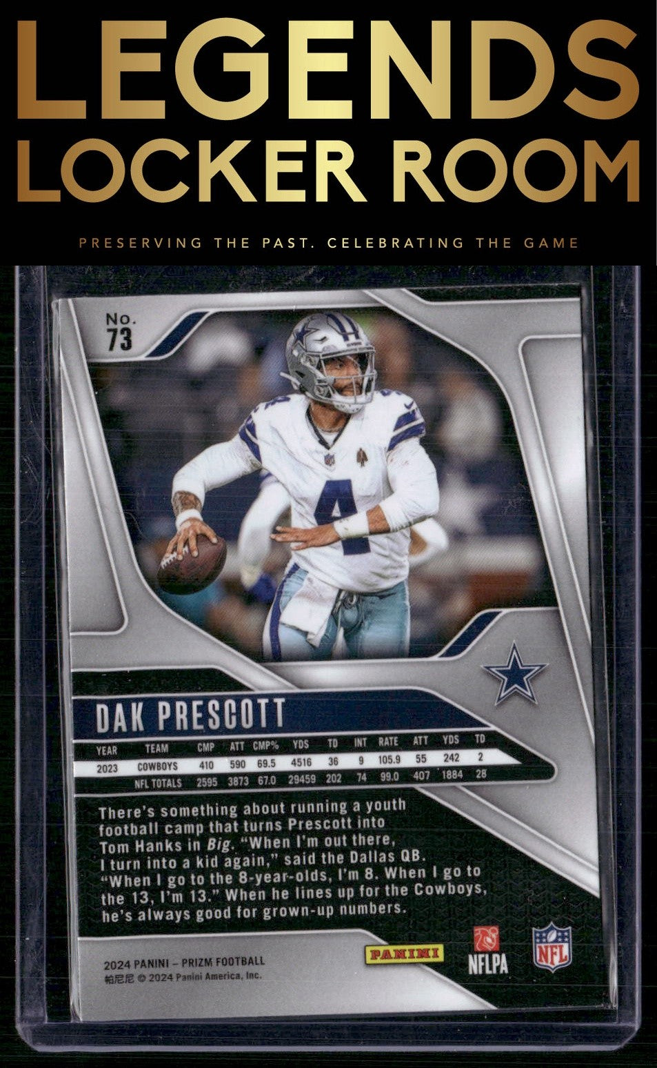2024 Panini Prizm #73 Dak Prescott