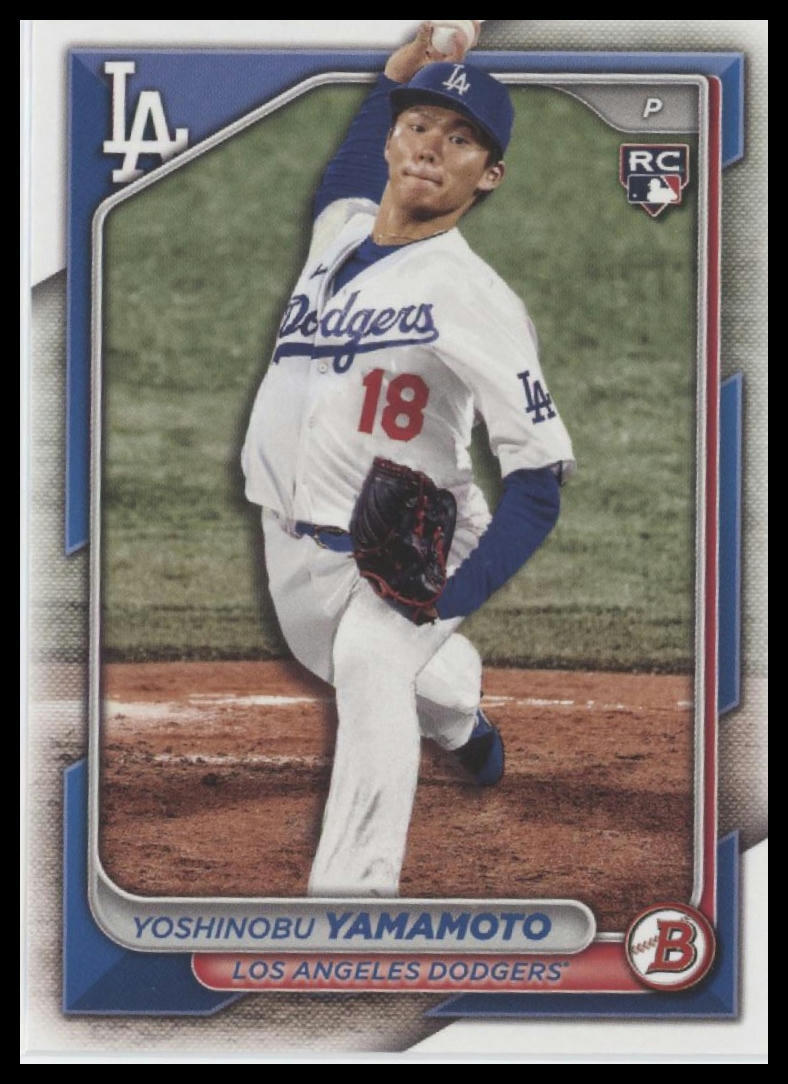 2024 Bowman #36 Yoshinobu Yamamoto
