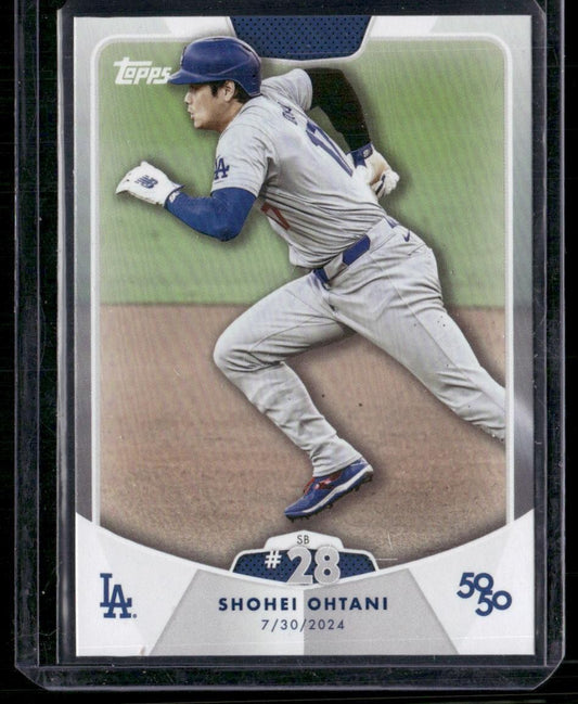 2024 Topps 50/50: Shohei Ohtani SB #28 Shohei Ohtani