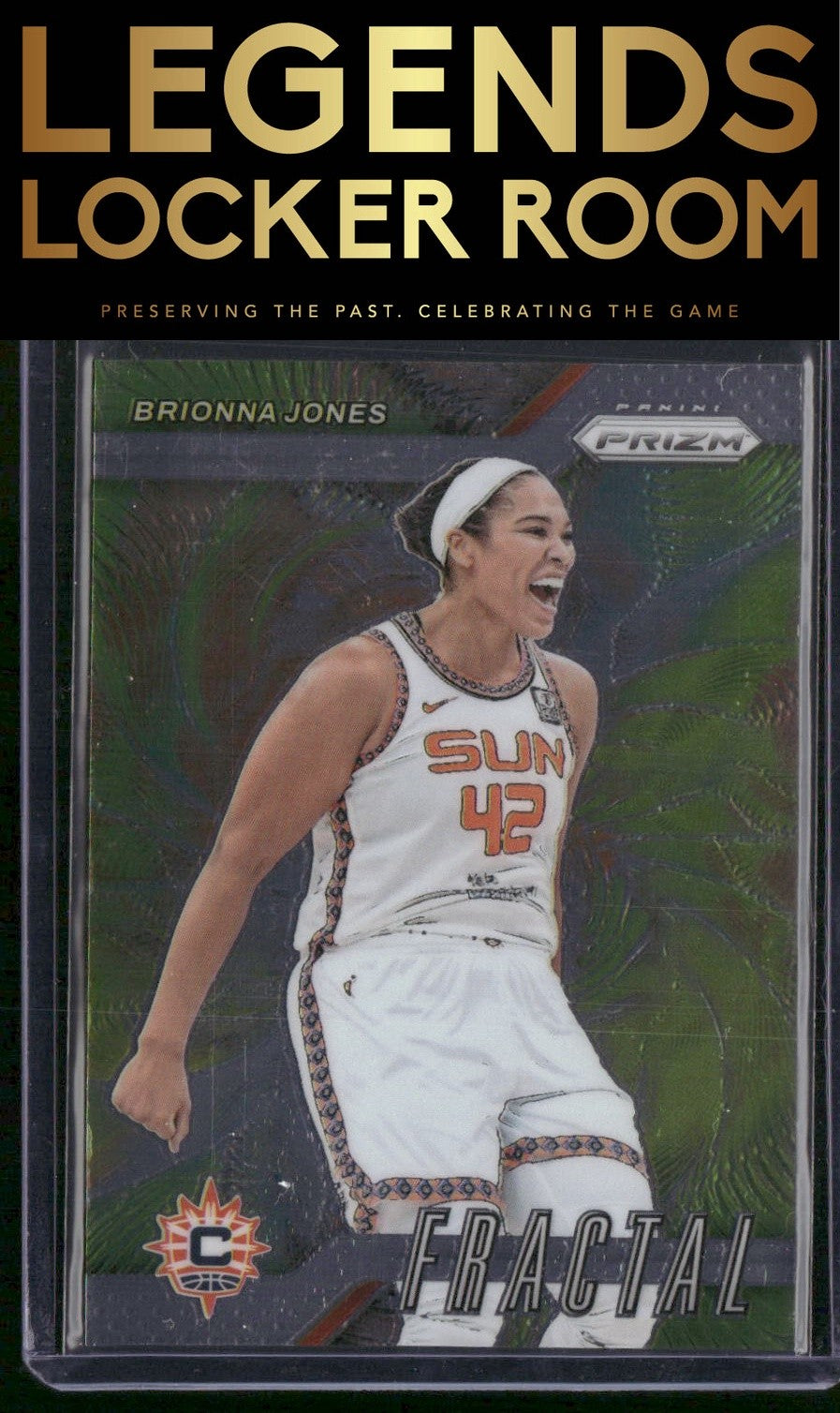 2024 Panini Prizm WNBA #9 Brionna Jones Fractal