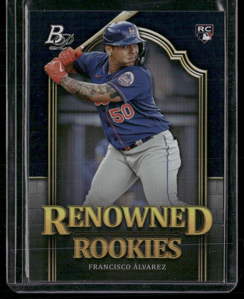 2023 Bowman Platinum #RR-2 Francisco Álvarez Renowned Rookies
