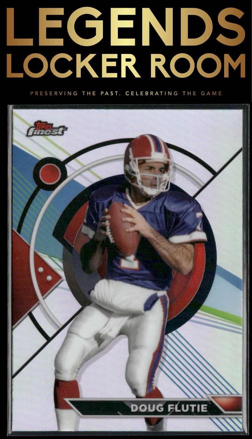 2023 Topps Composite #157 Doug Flutie Finest Refractor