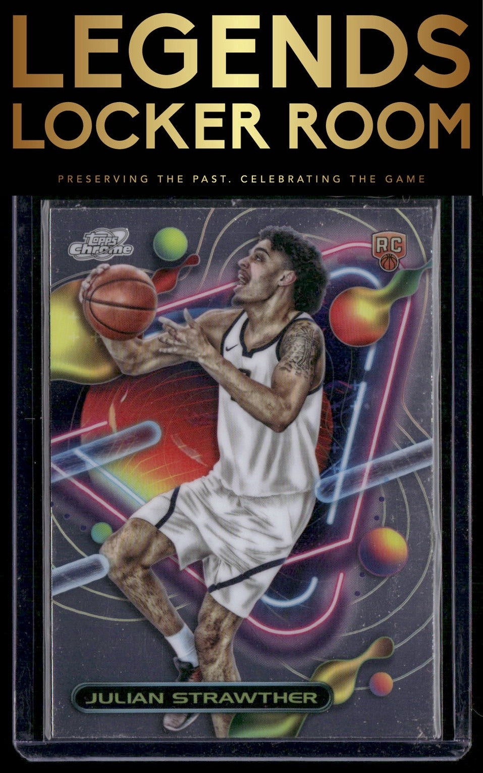 2023-24 Topps Chrome Cosmic #176 Julian Strawther