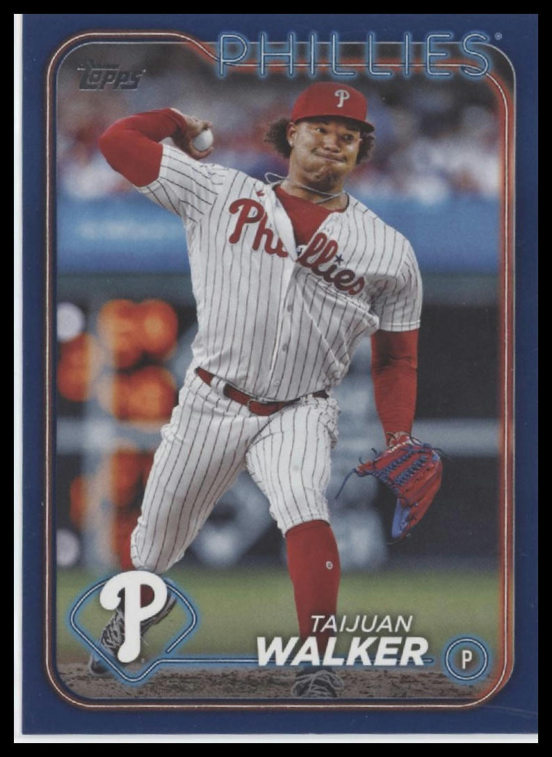 2024 Topps #643 Taijuan Walker Blue