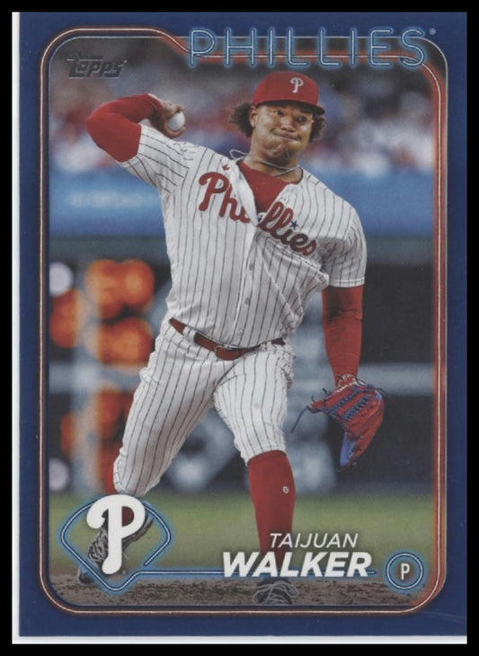 2024 Topps #643 Taijuan Walker Blue
