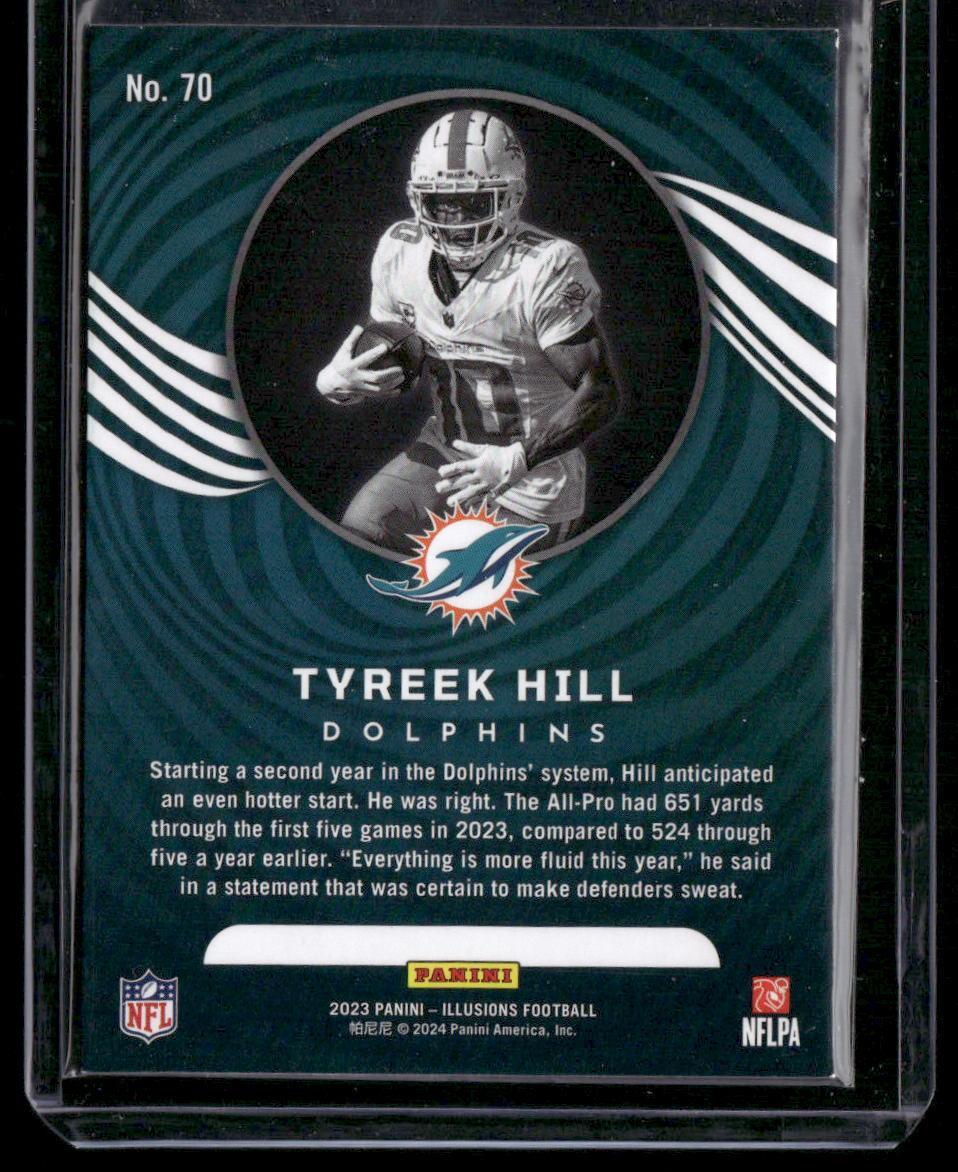 2023 Panini Illusions #70 Tyreek Hill