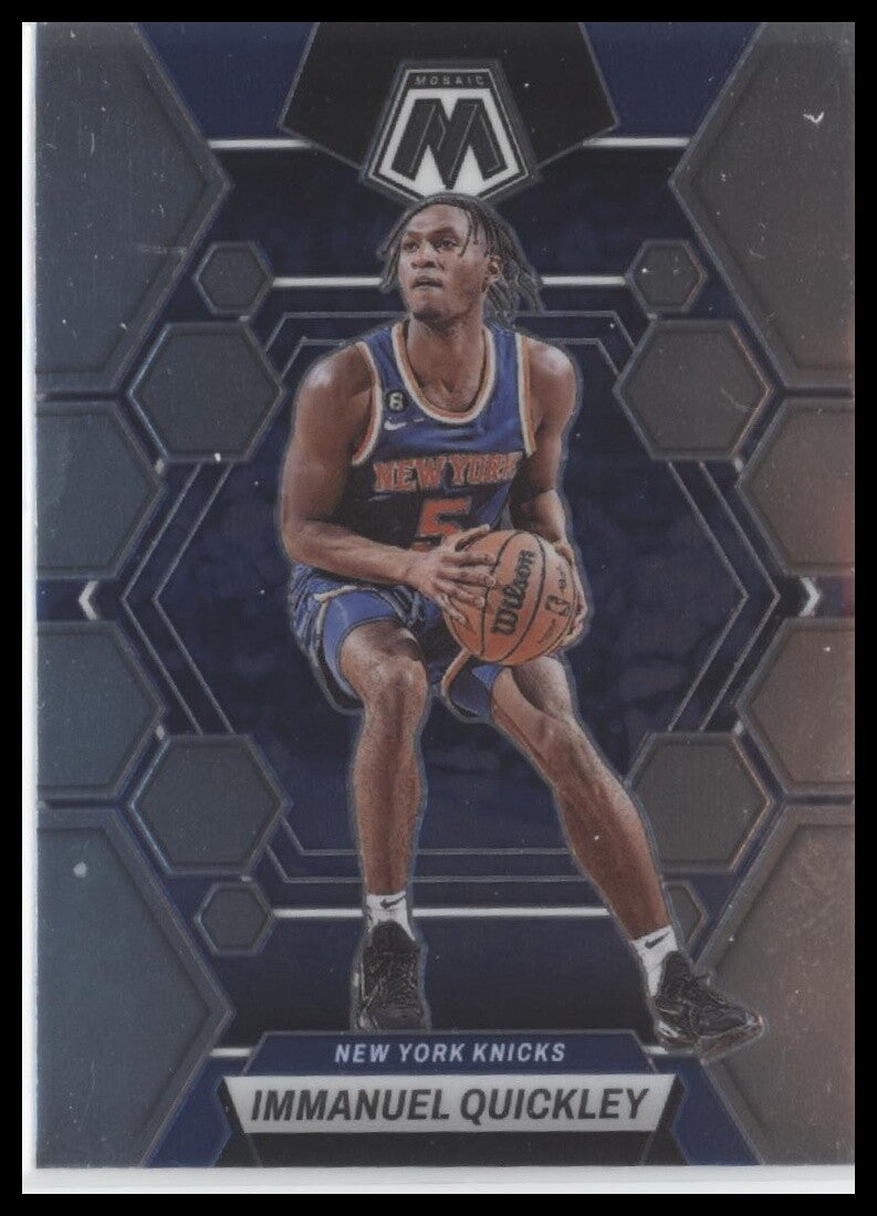 2022-23 Panini Mosaic #63 Immanuel Quickley