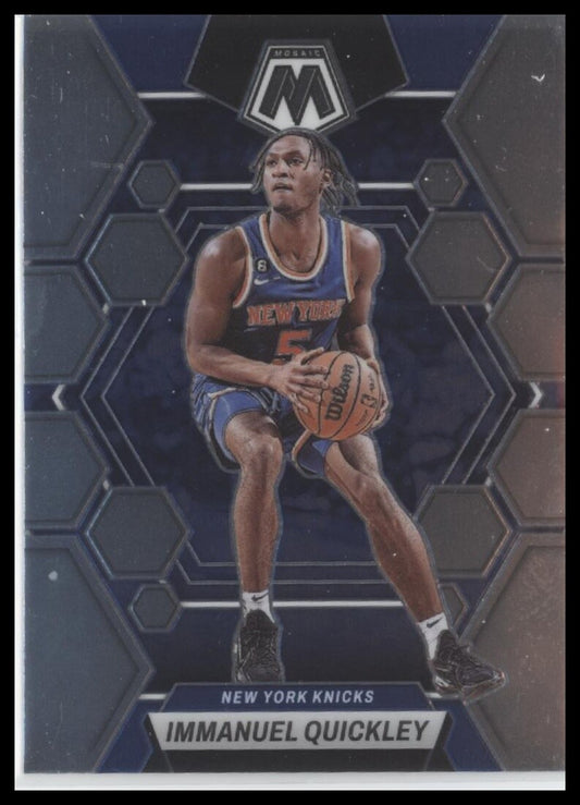 2022-23 Panini Mosaic #63 Immanuel Quickley