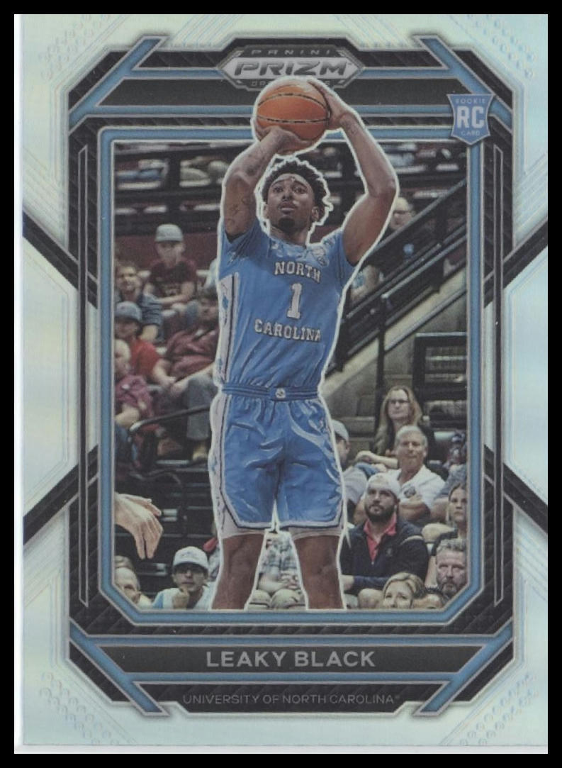 2023 Panini Prizm Draft Picks #18 Leaky Black Silver