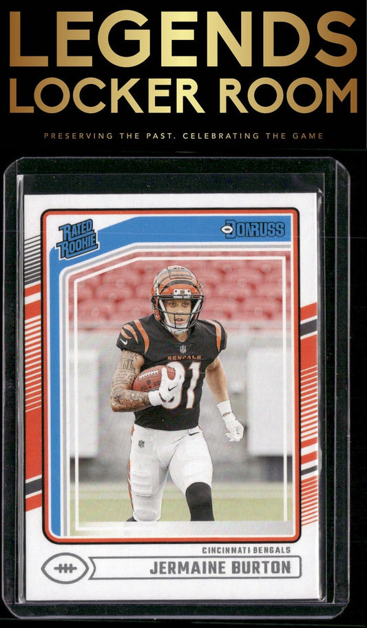 2024 Donruss #368 Jermaine Burton