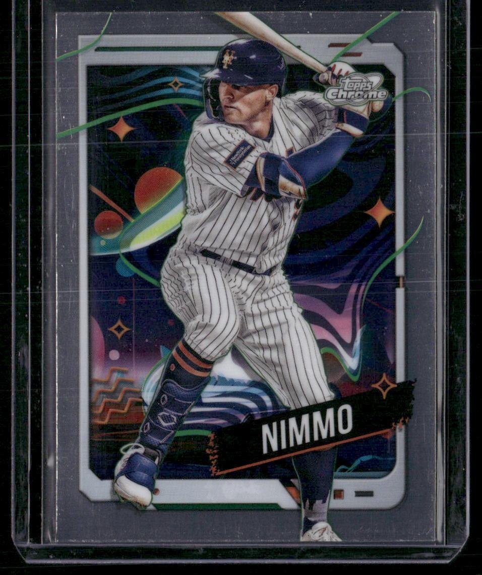 2024 Topps Chrome Cosmic #135 Brandon Nimmo