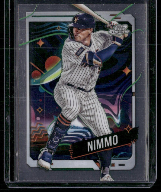 2024 Topps Chrome Cosmic #135 Brandon Nimmo