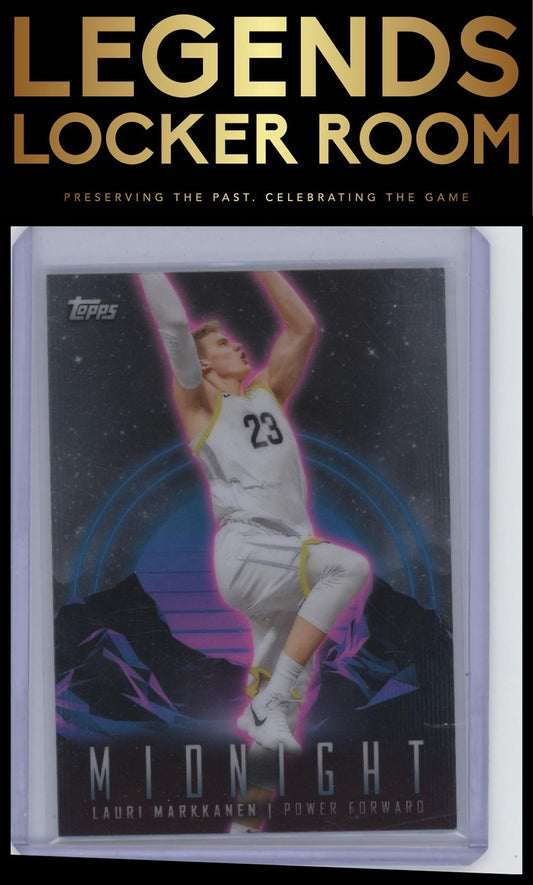 2023-24 Topps Midnight #42 Lauri Markkanen