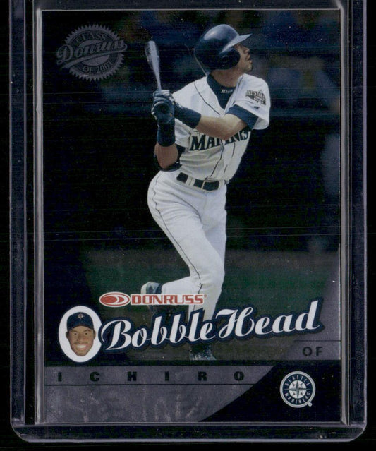 2001 Donruss Class of 2001 #1 Ichiro Bobble Head Cards #/2000