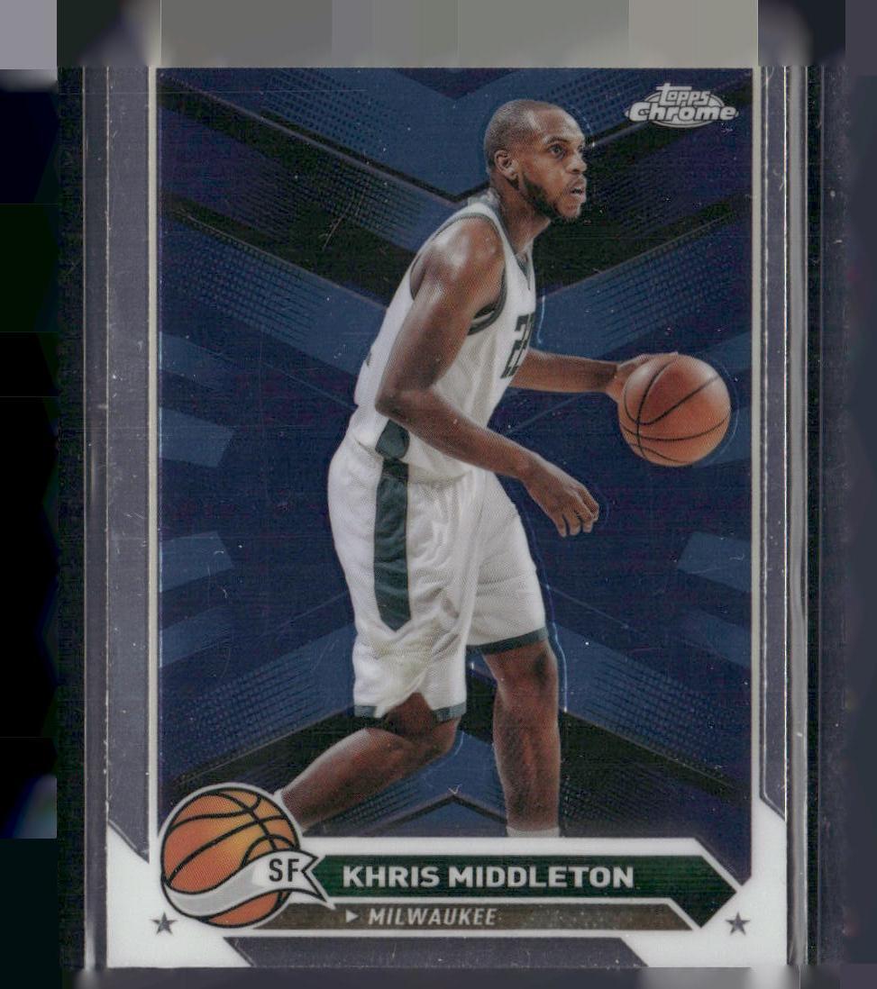 2023-24 Topps Chrome #67 Khris Middleton