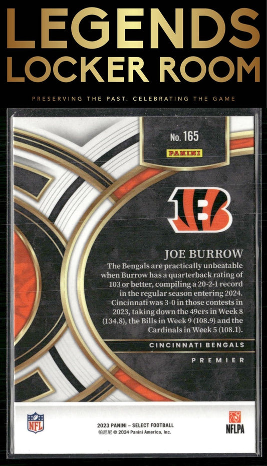 2023 Panini Select #165 Joe Burrow